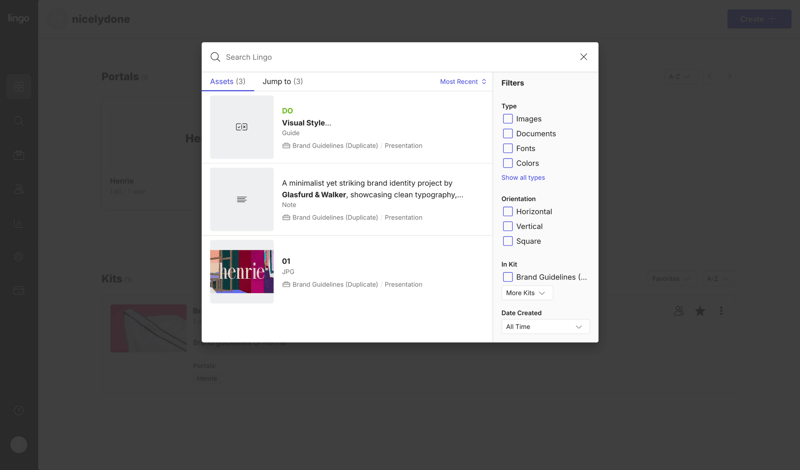 Lingo
			 ux ui design