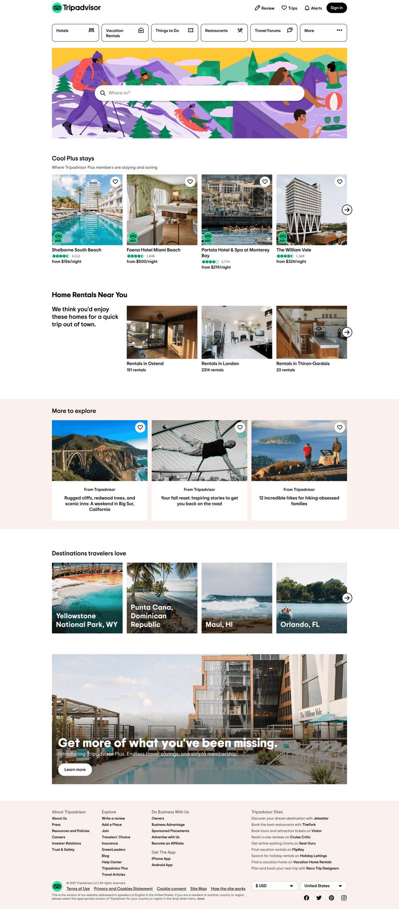 Tripadvisor
			  ux ui design