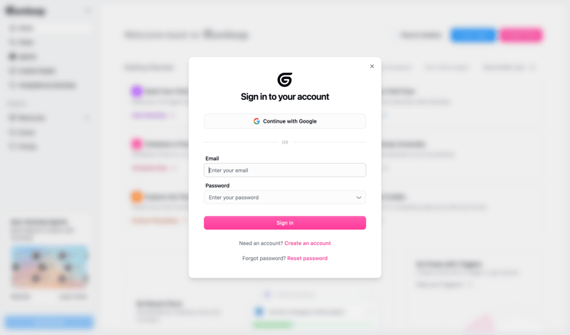 Gumloop screen example