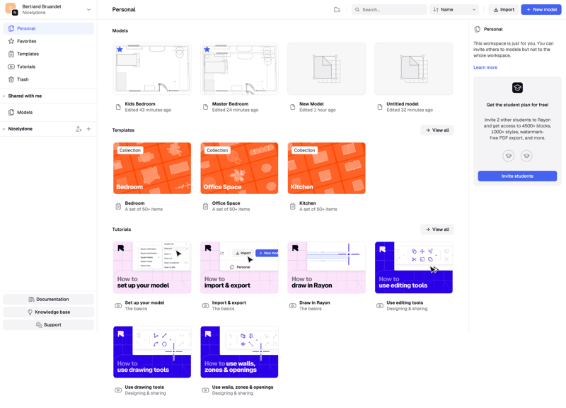 Rayon
			          ux ui design