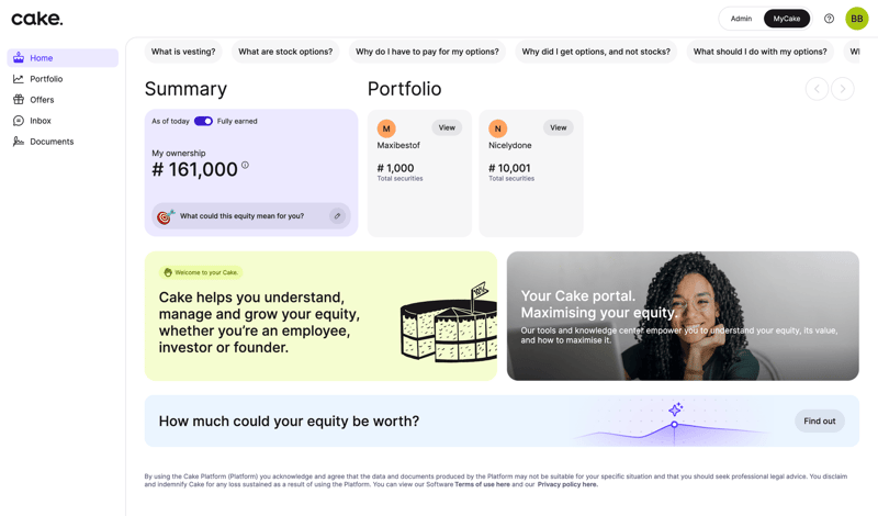 Cake
			    ux ui design