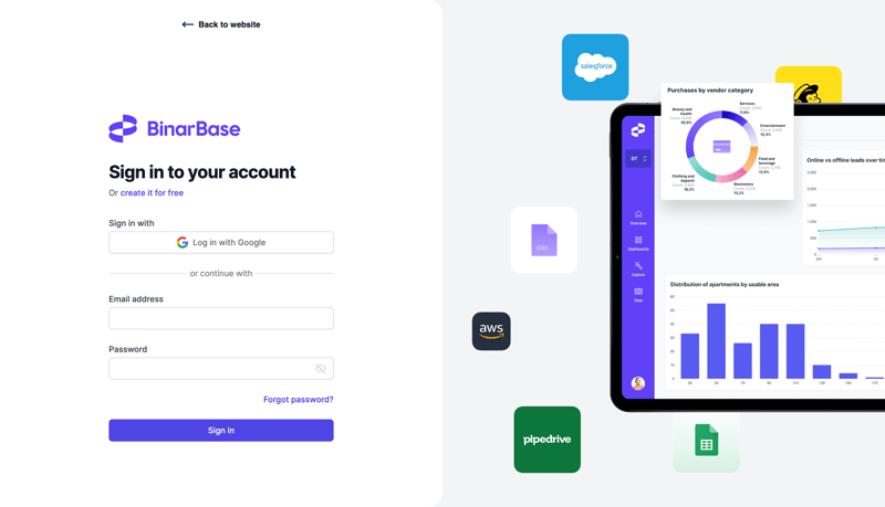 BinarBase
			               ux ui design