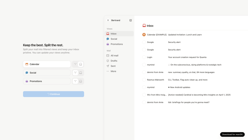 Notion Mail
			           ux ui design