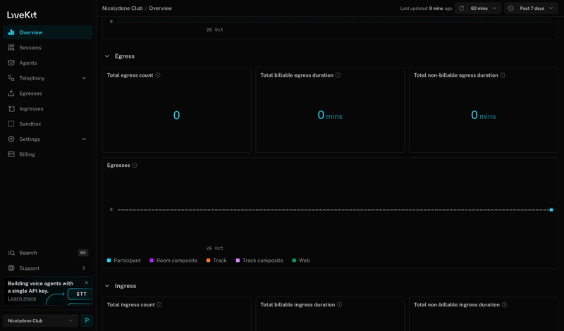 Livekit screen example