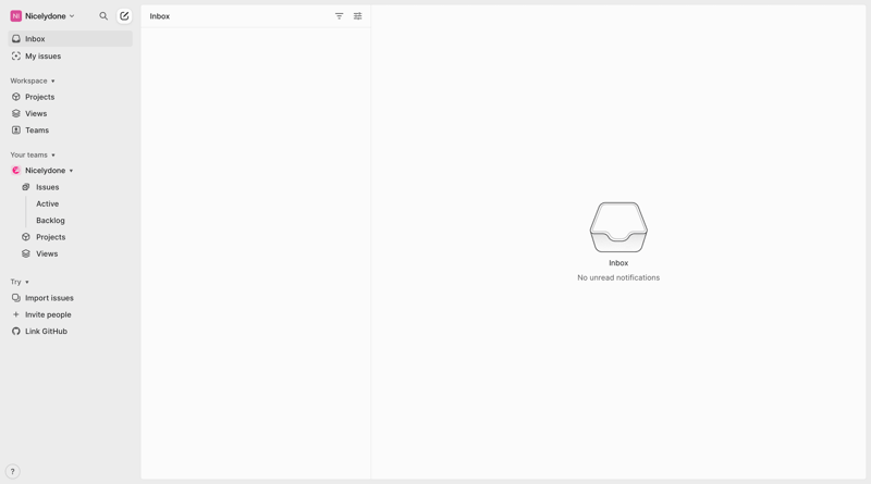 Linear
			             ux ui design