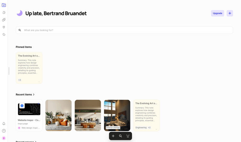 Fabric screen example