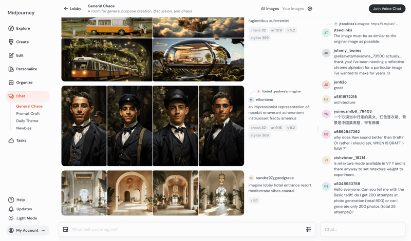 Midjourney
			        ux ui design