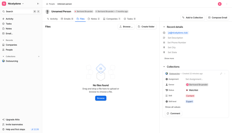 Attio
			            ux ui design