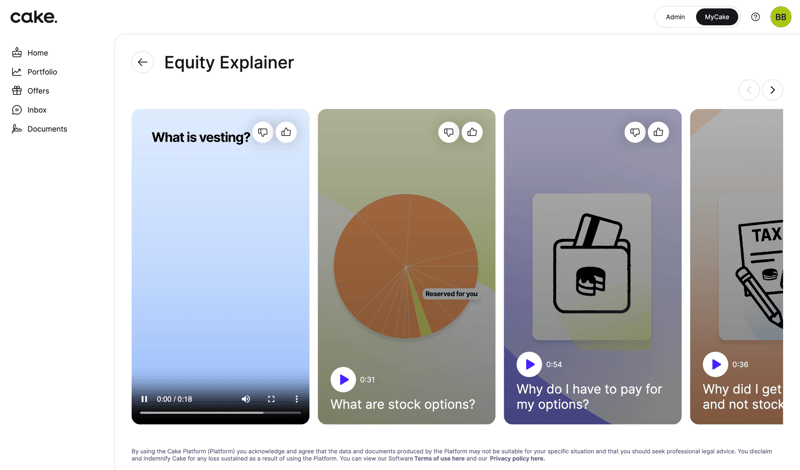 Cake
			   ux ui design