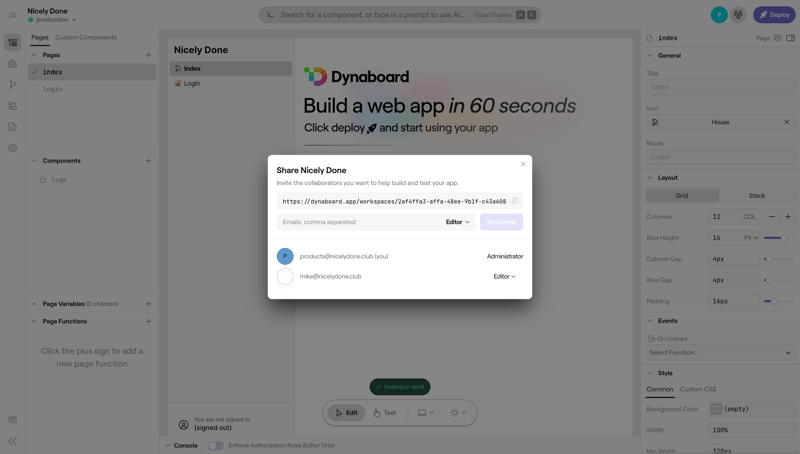 Dynaboard
			            ux ui design