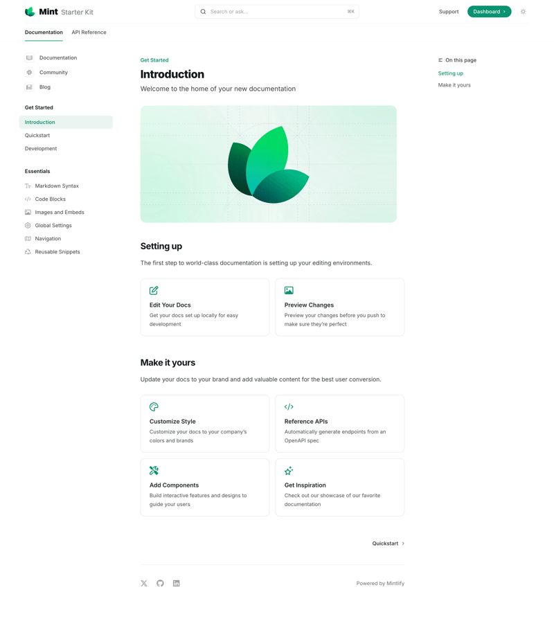 Mintlify
			          ux ui design