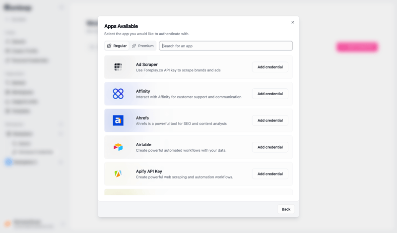 Gumloop screen example