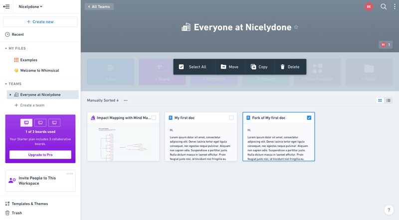 Whimsical
			                  ux ui design
