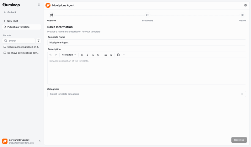 Gumloop screen example