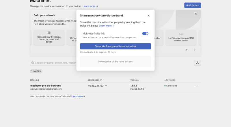 Tailscale
			    ux ui design