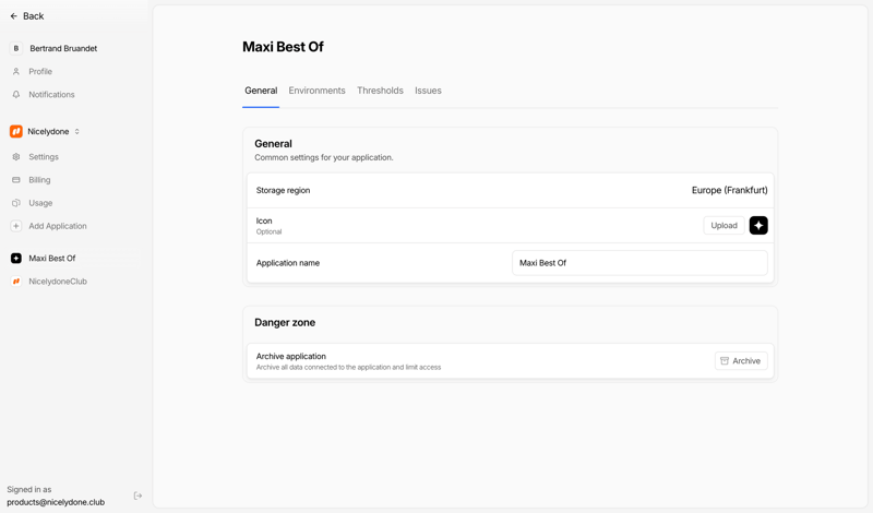 Nightwatch screen example