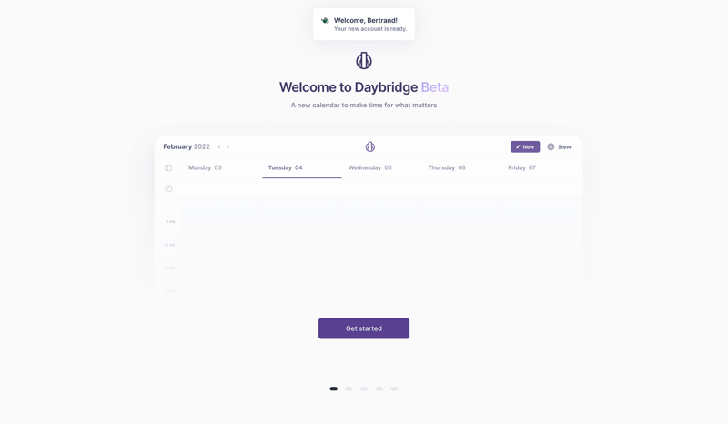 Daybridge
			      ux ui design
