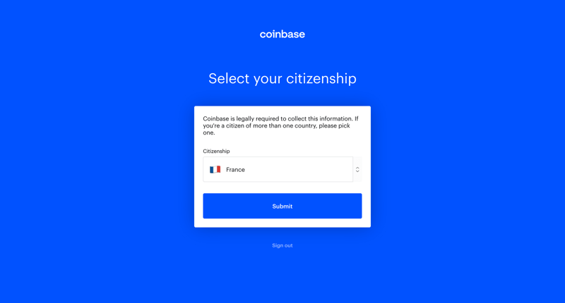 Coinbase
			    ux ui design