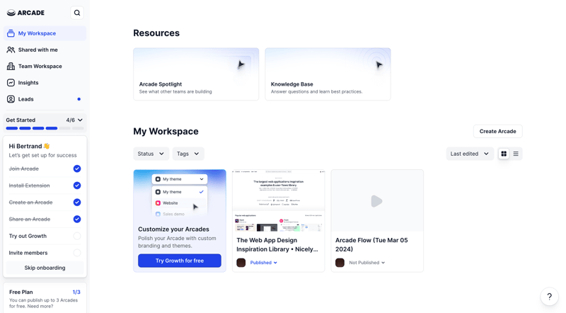 Arcade
			             ux ui design