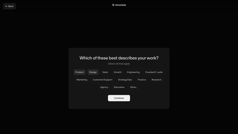 Chronicle
			      ux ui design