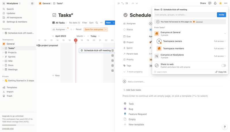 Notion
			           ux ui design