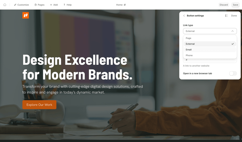 Durable screen example