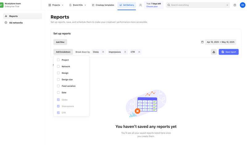 Creatopy screen example