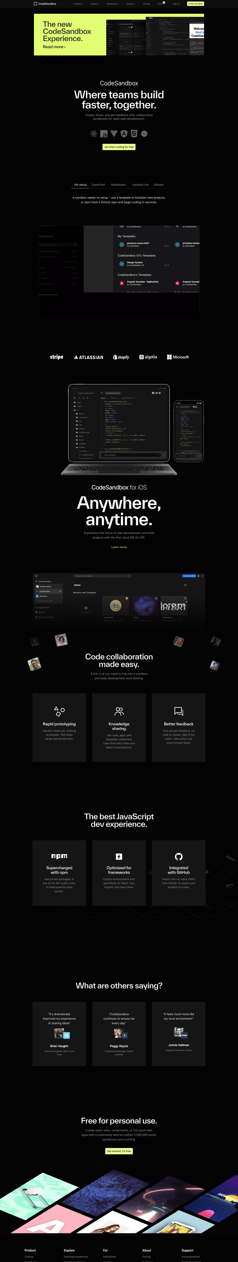 CodeSandbox
			   ux ui design