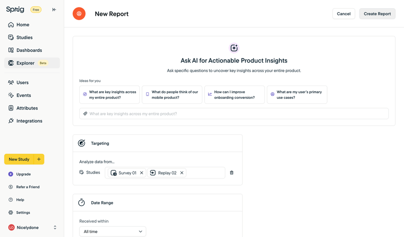 Sprig
			         ux ui design