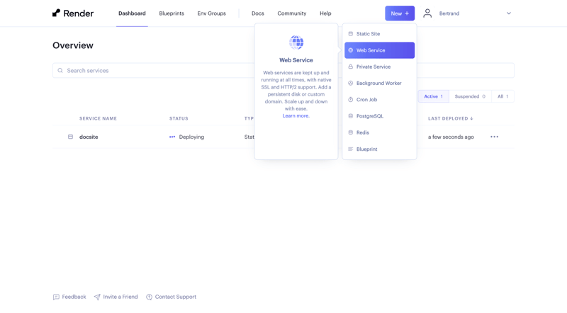 Render
			      ux ui design