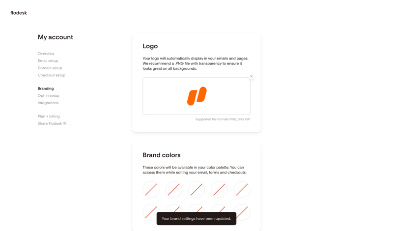 Flodesk
			              ux ui design