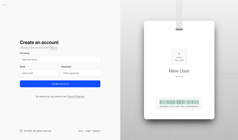 Nightwatch screen example