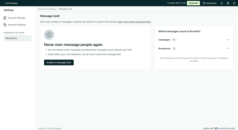 Customer.io
			      ux ui design