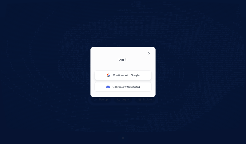 Midjourney screen example