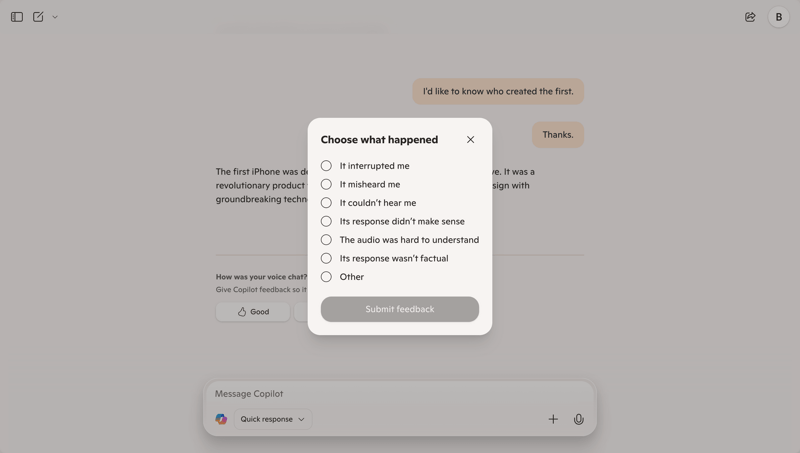 Copilot
			     ux ui design