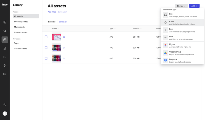 Lingo
			      ux ui design