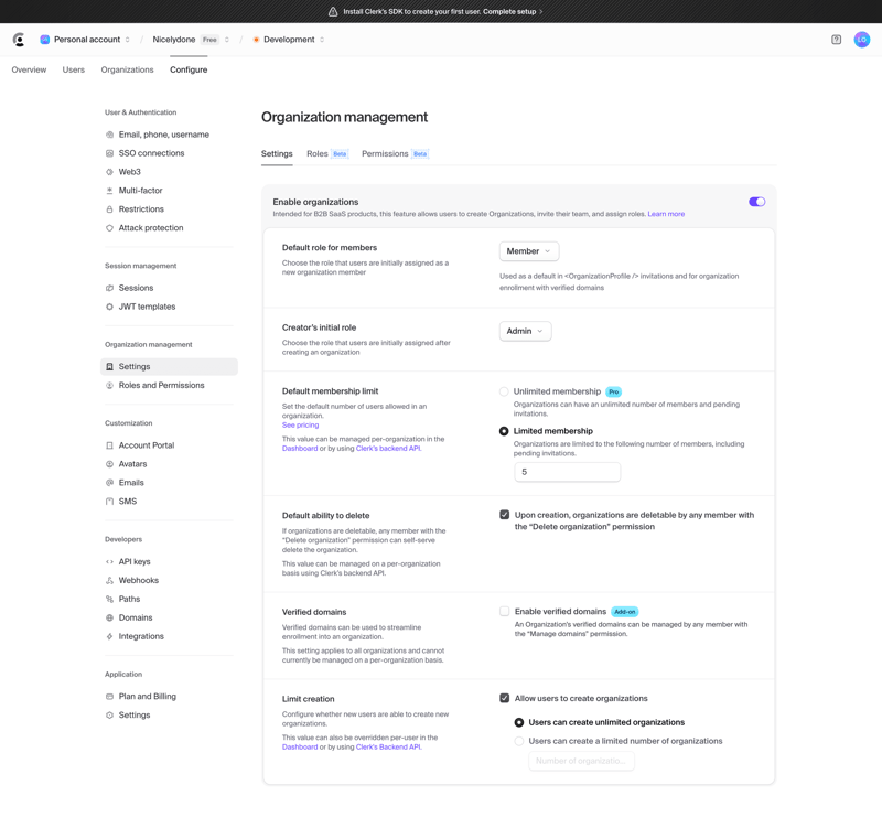 Clerk
			              ux ui design
