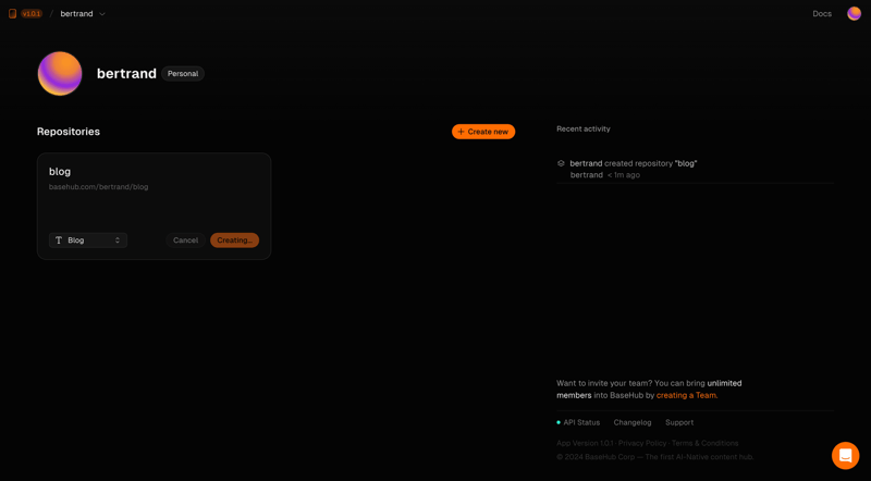 Basehub
			             ux ui design