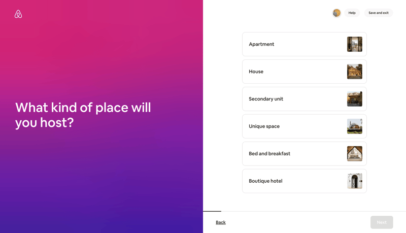 Airbnb
			 ux ui design