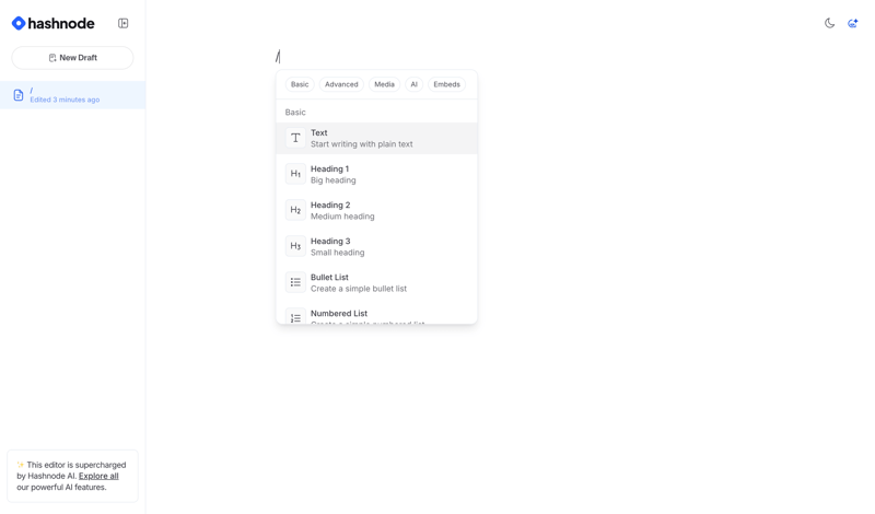 Hashnode
			     ux ui design