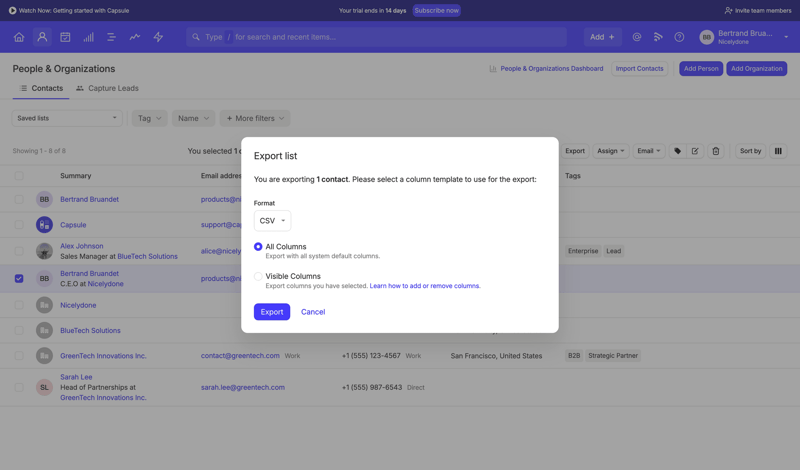 Capsule
			  ux ui design