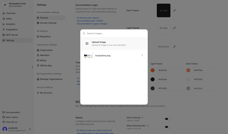 Documentation.AI screen example