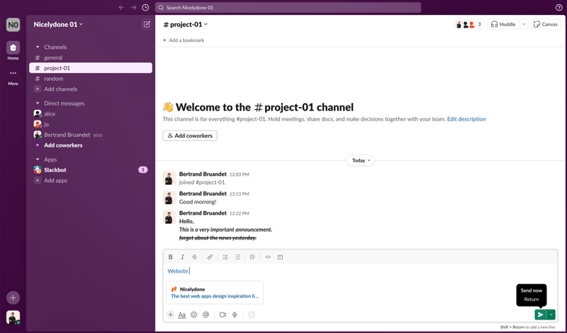 Slack
			           ux ui design