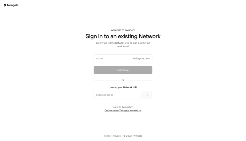 Twingate
			        ux ui design