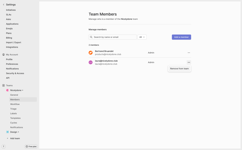 Linear
			           ux ui design