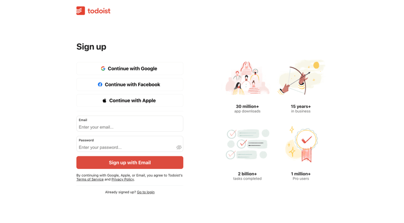 Todoist
			          ux ui design