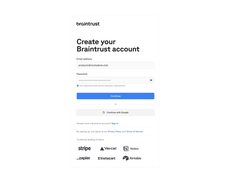 Braintrust
			        ux ui design