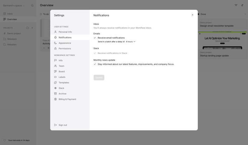 Workflow
			  ux ui design