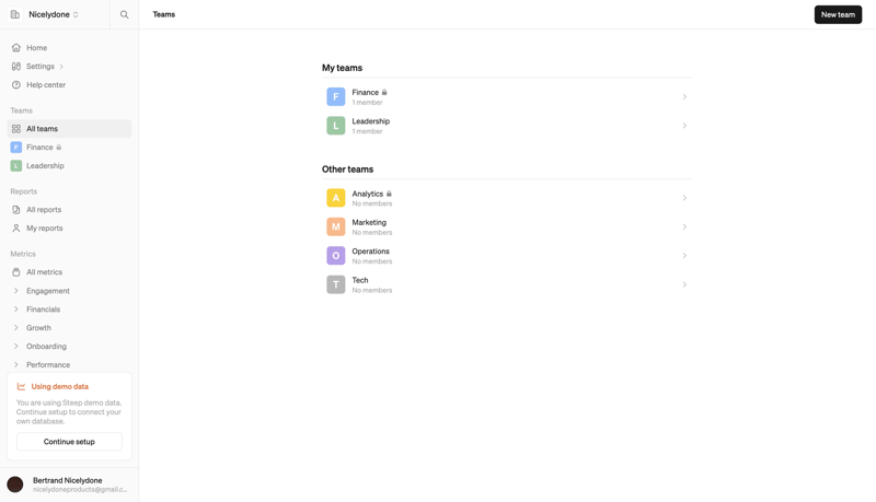 Steep
			      ux ui design