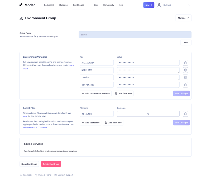 Render
			       ux ui design